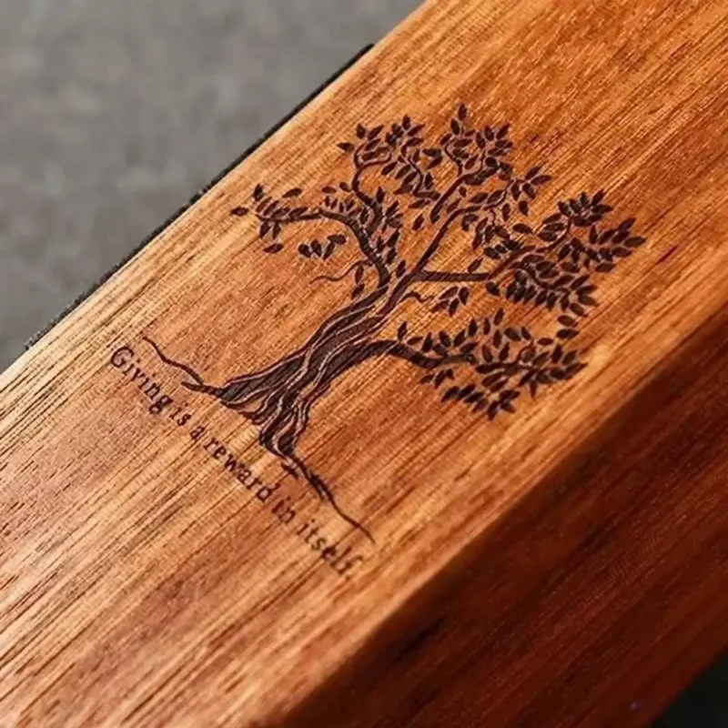 Menu gỗ khắc laser